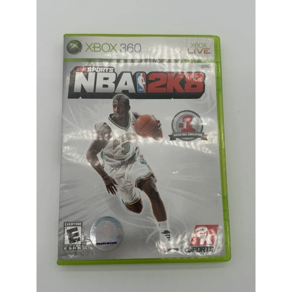 Xbox 360 NBA 2K Basketball Lot 2K8 2K9 2k16 2k17 Complete Tested